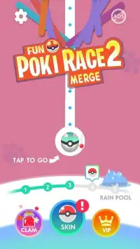 Fun Poki Race 2: Merge n Race! Screen Shot 0