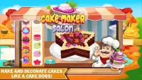 Cake Maker Salon: Bakery Story Screen Shot 1
