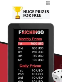 FRICHINQO - Play for FREE & Win CASH for FREE Screen Shot 1