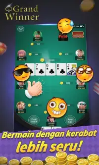Grand Winner - Domino QiuQiu/Texas Poker/Gaple Screen Shot 1