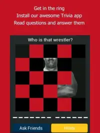 Wrestling WWE Quiz — Guess Wrestler Trivia — Men Screen Shot 6
