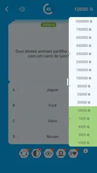 Milionário - Português 2020: **Jogo de Perguntas Screen Shot 3