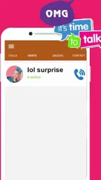 Chat With Surprise Dolls lol For Kids Prank Screen Shot 3