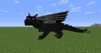 Black fire Dragon Mod for MCPE Screen Shot 0