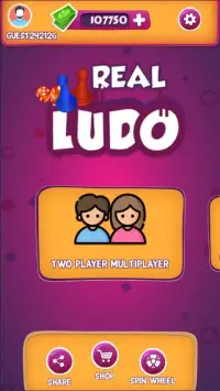 Real Ludo - 2 Dice ludo Game Screen Shot 5