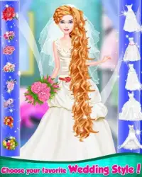 Long Hair Princess Wedding Love Story Screen Shot 1