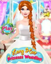 Long Hair Princess Wedding Love Story Screen Shot 5