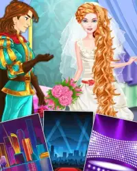 Long Hair Princess Wedding Love Story Screen Shot 0
