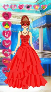Princess Prom Dress Up Game Screen Shot 4