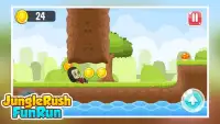 Jungle Rush : Fun Run Screen Shot 3