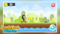 Jungle Rush : Fun Run Screen Shot 1