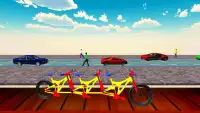 Taxi Tandem Bicycle – Top Simulation Games Screen Shot 3