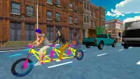 Taxi Tandem Bicycle – Top Simulation Games Screen Shot 7
