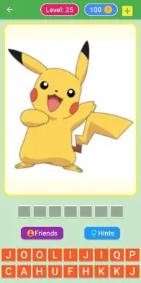 Guess Pokemon Character Screen Shot 2