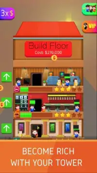 Cash Tower Inc Idle Build Game Screen Shot 2