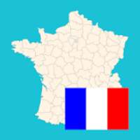 Cartes Jeu 2019 - France - Régions Départements