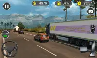 Cargo Truck Driving Sim 2019 - heavy load truck 3D Screen Shot 1