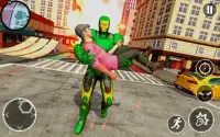 Superhero Iron Robot - Gangster Crime City Mission Screen Shot 6