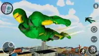 Superhero Iron Robot - Gangster Crime City Mission Screen Shot 11