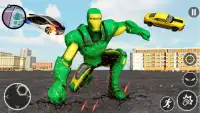 Superhero Iron Robot - Gangster Crime City Mission Screen Shot 8