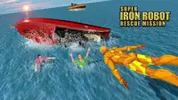 Superstar Iron Robot Strange Hero Vegas Sea Rescue Screen Shot 2