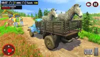 Offroad Truck Simulator - Animal Transport Games Screen Shot 9