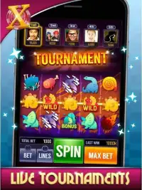 Casino X - Free Online Slots Screen Shot 2