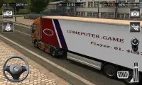 Big Truck Driver Caro Transport 3D - Truck Sim 3D Screen Shot 1