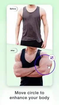 Man Muscle Editor, Biceps, Six Pack Changer Screen Shot 2