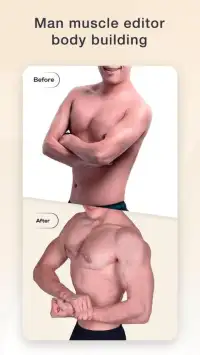 Man Muscle Editor, Biceps, Six Pack Changer Screen Shot 3