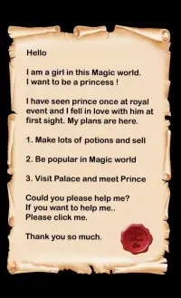 Magical Princess Girl - Clicker game Screen Shot 5