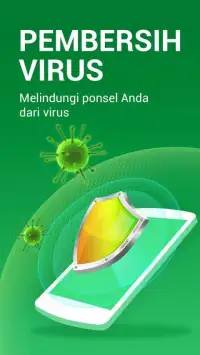 Pembersih Virus dan Sampah: Antivirus(MAX Cleaner) Screen Shot 3