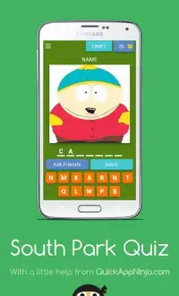 South Park Quiz Screen Shot 3