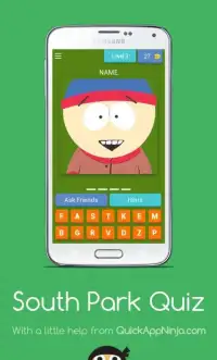 South Park Quiz Screen Shot 0