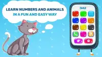 Phone for Kids. Baby Phone Sounds, numbers, pets. Screen Shot 1