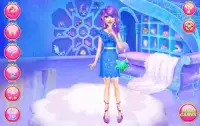 Dress up games for girls - Princess Winter Costume Screen Shot 0