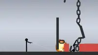 Mr. Stickman and the Bullet - Ragdoll Playground Screen Shot 2