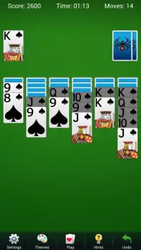 Spider Lite - Brand New Solitaire Card Game Screen Shot 2