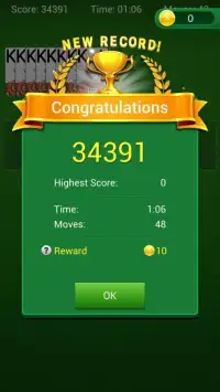 Spider Lite - Brand New Solitaire Card Game Screen Shot 0