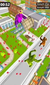 Kong Gorilla Legend Hero City Rush Screen Shot 1