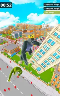 Kong Gorilla Legend Hero City Rush Screen Shot 4