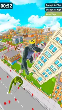 Kong Gorilla Legend Hero City Rush Screen Shot 8