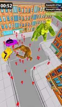 Kong Gorilla Legend Hero City Rush Screen Shot 2