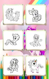 My Little Pony Coloring Horse Screen Shot 3