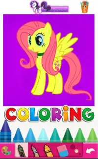 My Little Pony Coloring Horse Screen Shot 2