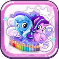 My Little Pony Coloring Horse Screen Shot 0