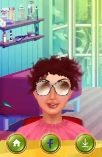 Hair Salon for Girls - Free Fun Fashion Game Screen Shot 1