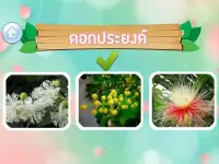เกมส์ทายชื่อดอกไม้ไทย 2563 Screen Shot 1