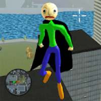 Flying Mad Stickman Super Hero Crime