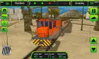 3D Triain Driving Sim - Railway Crossing Game Screen Shot 0